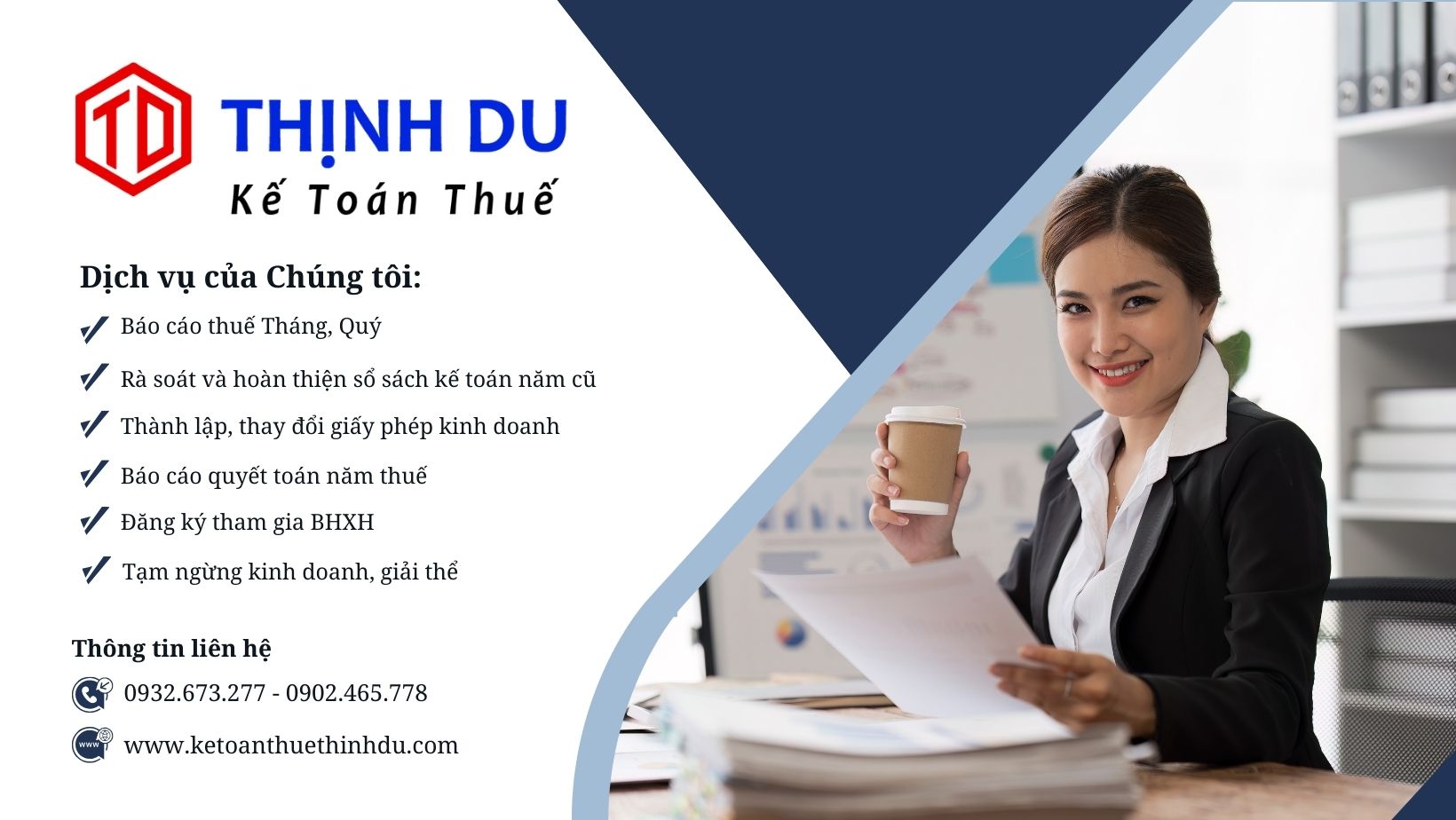 kế toán thuế Thịnh Du, báo cáo thuế, thành lập công ty, thành lập hộ kinh doanh